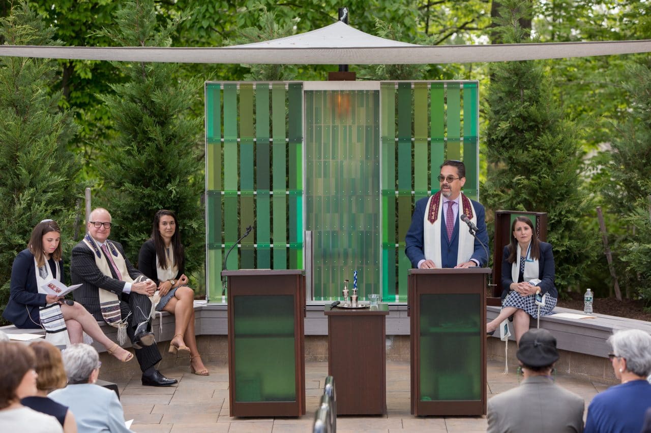 Outdoor Ark: Congregation B’nai Jeshurun | Amy Reichert Judaica